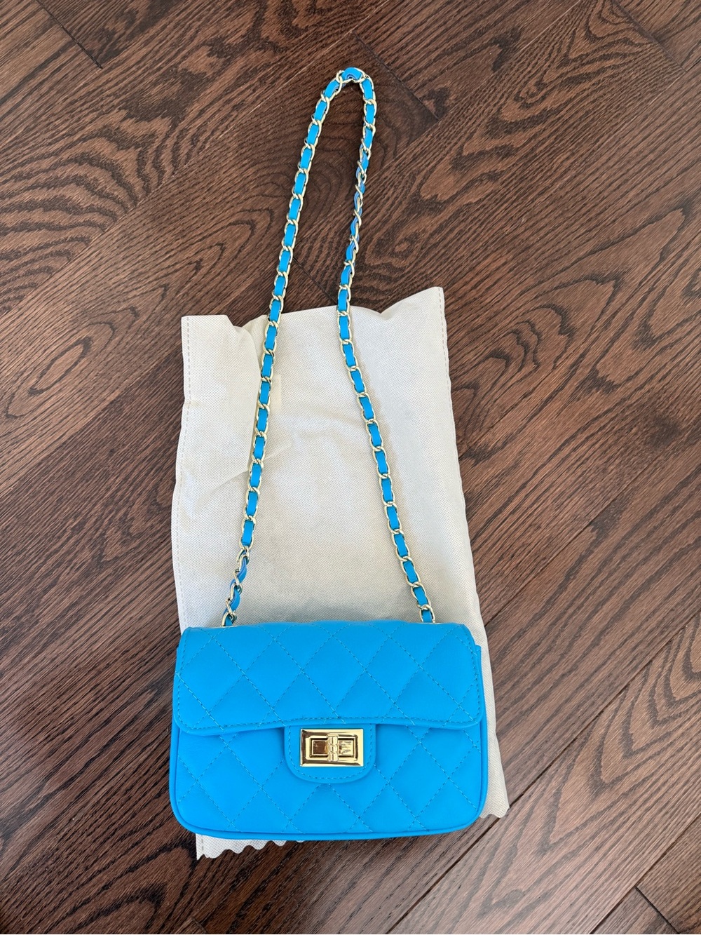 Blue Cross Body Purse